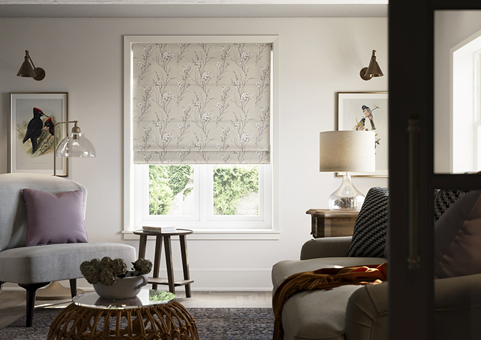 Laura Ashley Pussy Willow, Natural - Roman Blind - Image 3